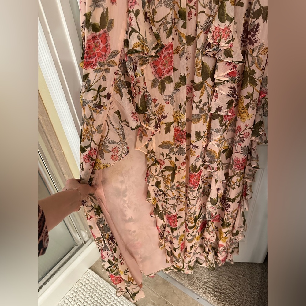 CINQ A SEPT XIOMARA FLORAL DRESS - Picture 7 of 12